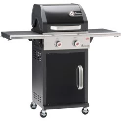 Landmann Gasgrill Triton PTS 2.0 Mit 2 Brennern Schwarz