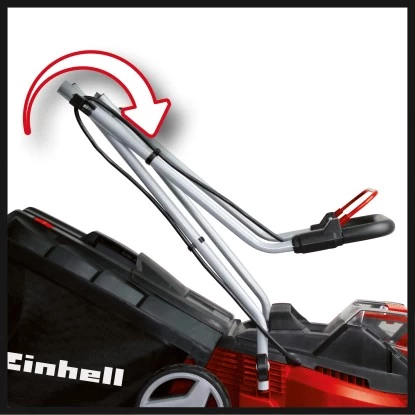 Einhell Power X-Change Akku-Rasenmäher GE-CM 33 Li-Solo 30 L Fangkorb – Bild 3