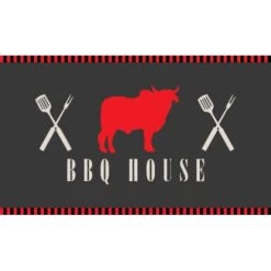 BBQ Matte BBQ House 67 Cm X 120 Cm