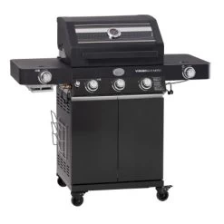 Rösle BBQ-Station Videro G3-S Vario+ Nero 50 Mbar Edelschwarz JubilÀumsmodell