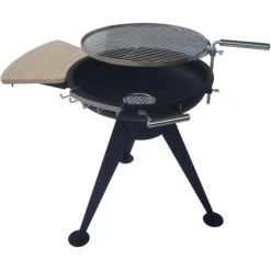 EL Fuego Holzkohlegrill Mesquite 92 Cm X 90 Cm X 90 Cm Schwarz