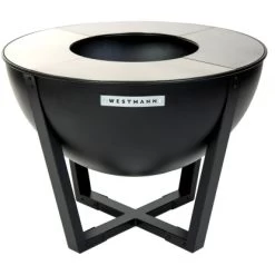 Westmann Premium Grill Feuerstelle Ă 81 Cm X 62 Cm Schwarz