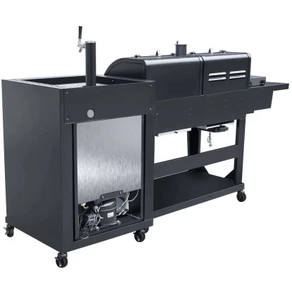 El Fuego Kombigrill 3 In 1 Mit Bierkühler Und Zapfanlage – Bild 2