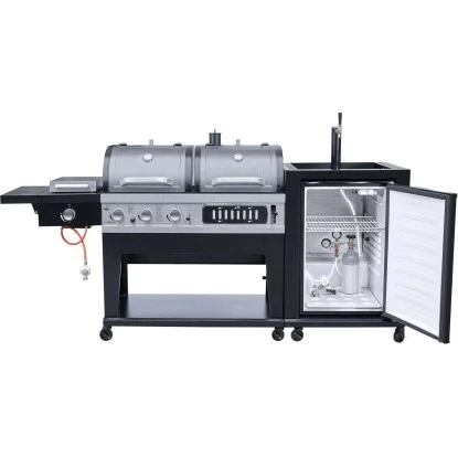 El Fuego Kombigrill 3 In 1 Mit Bierkühler Und Zapfanlage – Bild 3