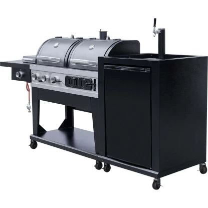 El Fuego Kombigrill 3 In 1 Mit Bierkühler Und Zapfanlage – Bild 6