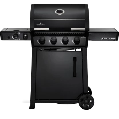 Napoleon Gasgrill Legend-425DSIBPK-DE Mit 4 Brennern Und Seitenbrenner Schwarz