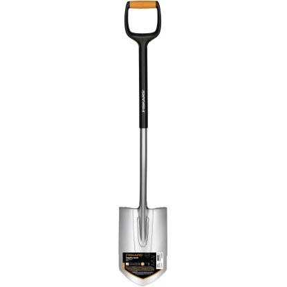 Fiskars Gärtnerspaten Xact M Spitz – Bild 3