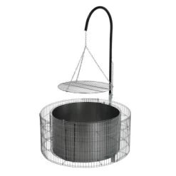 Bellissa Gabionen Grill- Und Feuerstelle 92 Cm X 40 Cm X 142 Cm