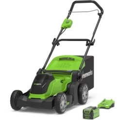 Greenworks Akku-Rasenmäher-Set G40LM41K2 KIT 40 V