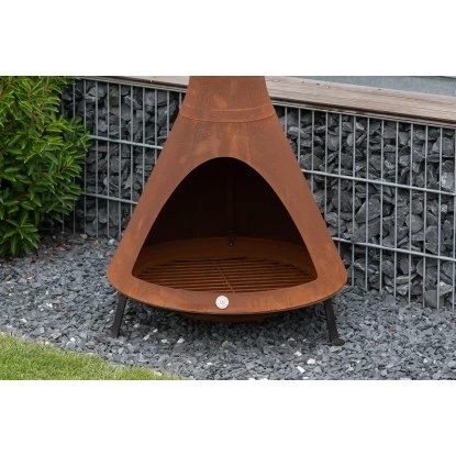 Westmann Feuerstelle Inkl. Rauchablass Rost â Bild 3