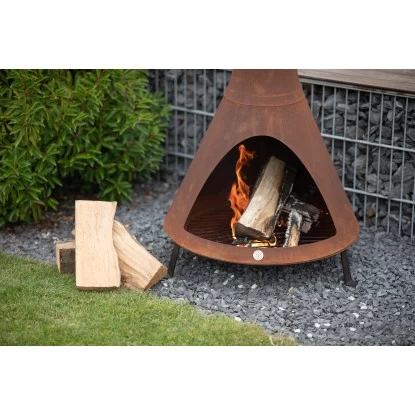 Westmann Feuerstelle Inkl. Rauchablass Rost â Bild 5