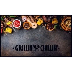 BBQ Matte Grillin & Chillin 67x120 Cm